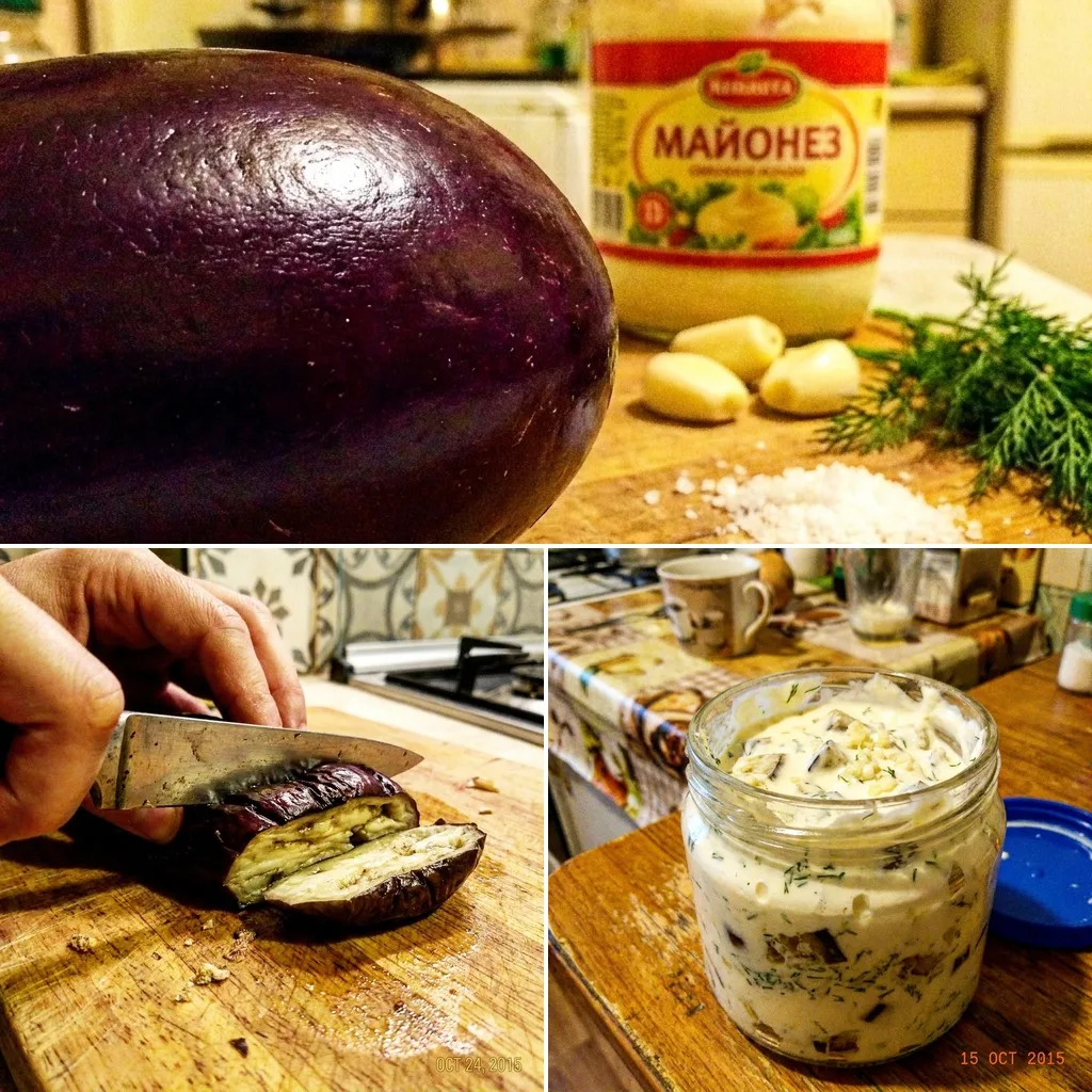 🍆 БАКЛАЖАНЫ В МАЙОНЕЗЕ