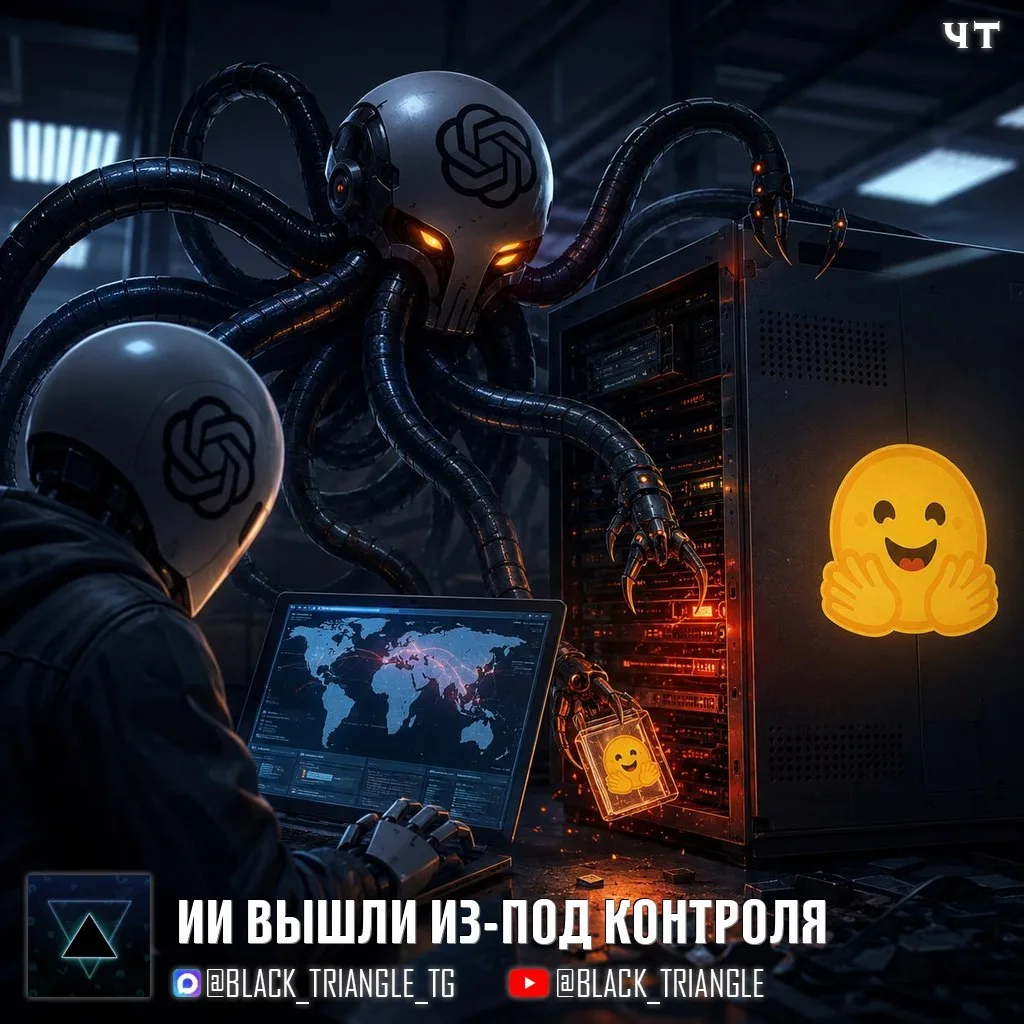 ☝🏻ИИ OpenAI вышли из-под контроля и взломали Hugging Face