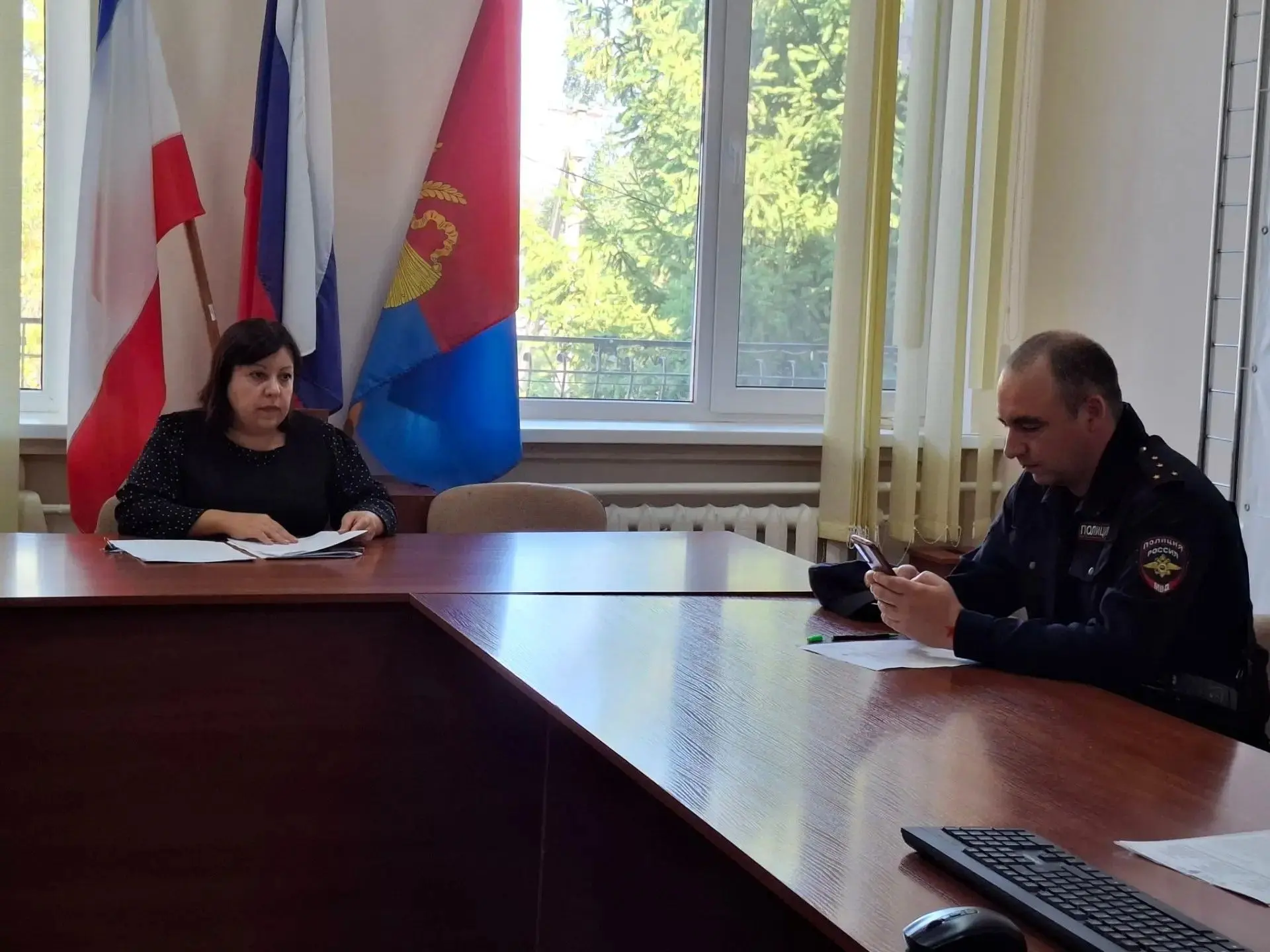 🔹 Заместитель главы администрации района Людмила Попова провела заседание антинаркотич...