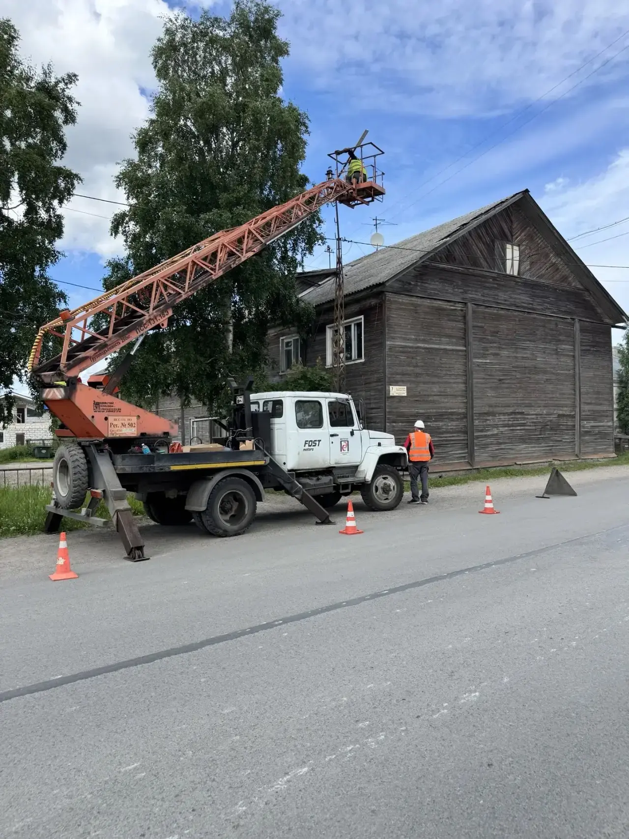 Обновляем уличное освещение💡