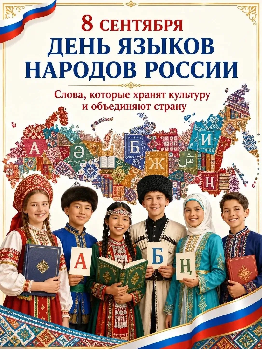 🇷🇺 8 СЕНТЯБРЯ — ДЕНЬ ЯЗЫКОВ НАРОДОВ РОССИЙСКОЙ ФЕДЕРАЦИИ