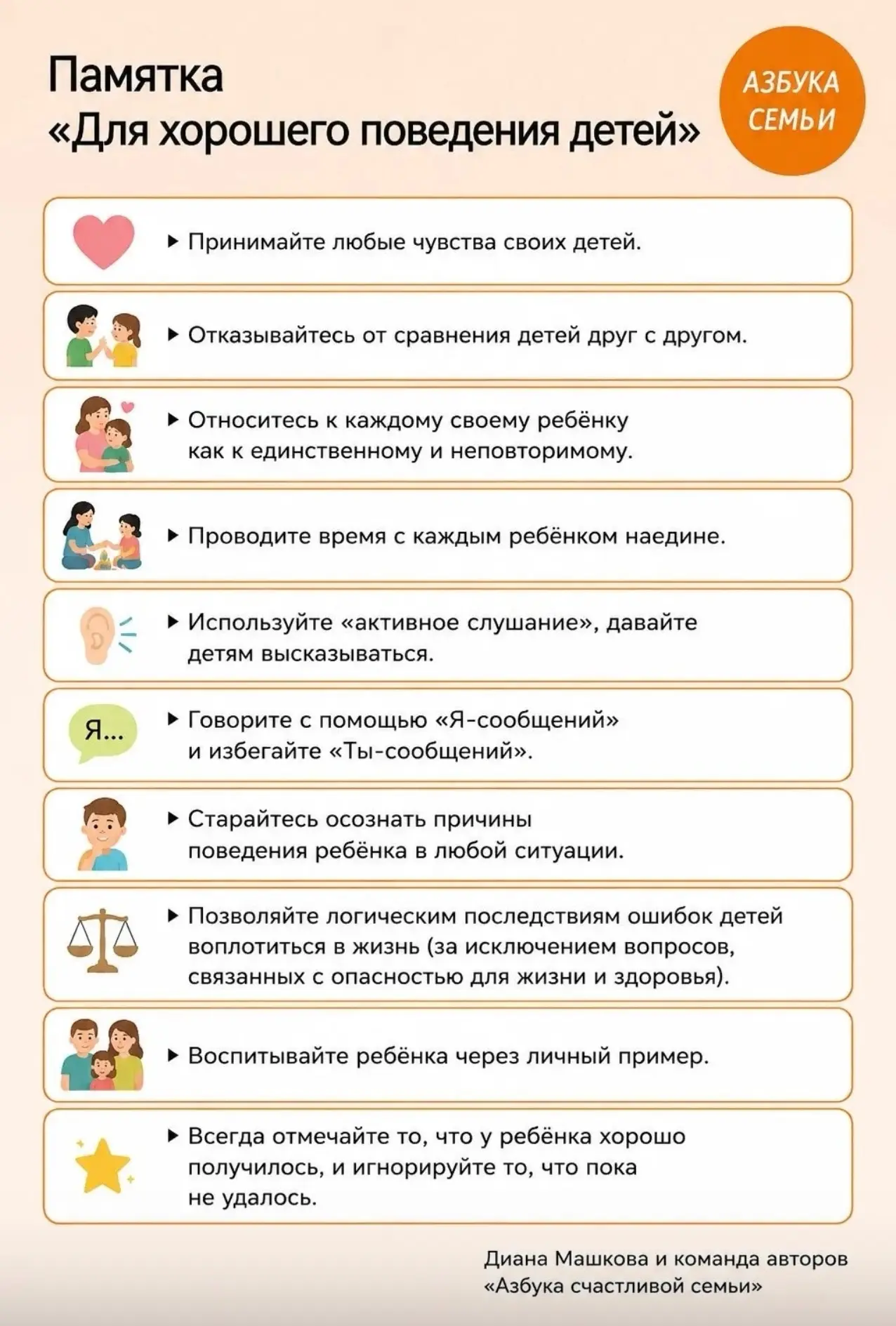 📍Воспитание — это искренний ежедневный диалог. 

За каждым поступком стоит потребность, за каждой э
