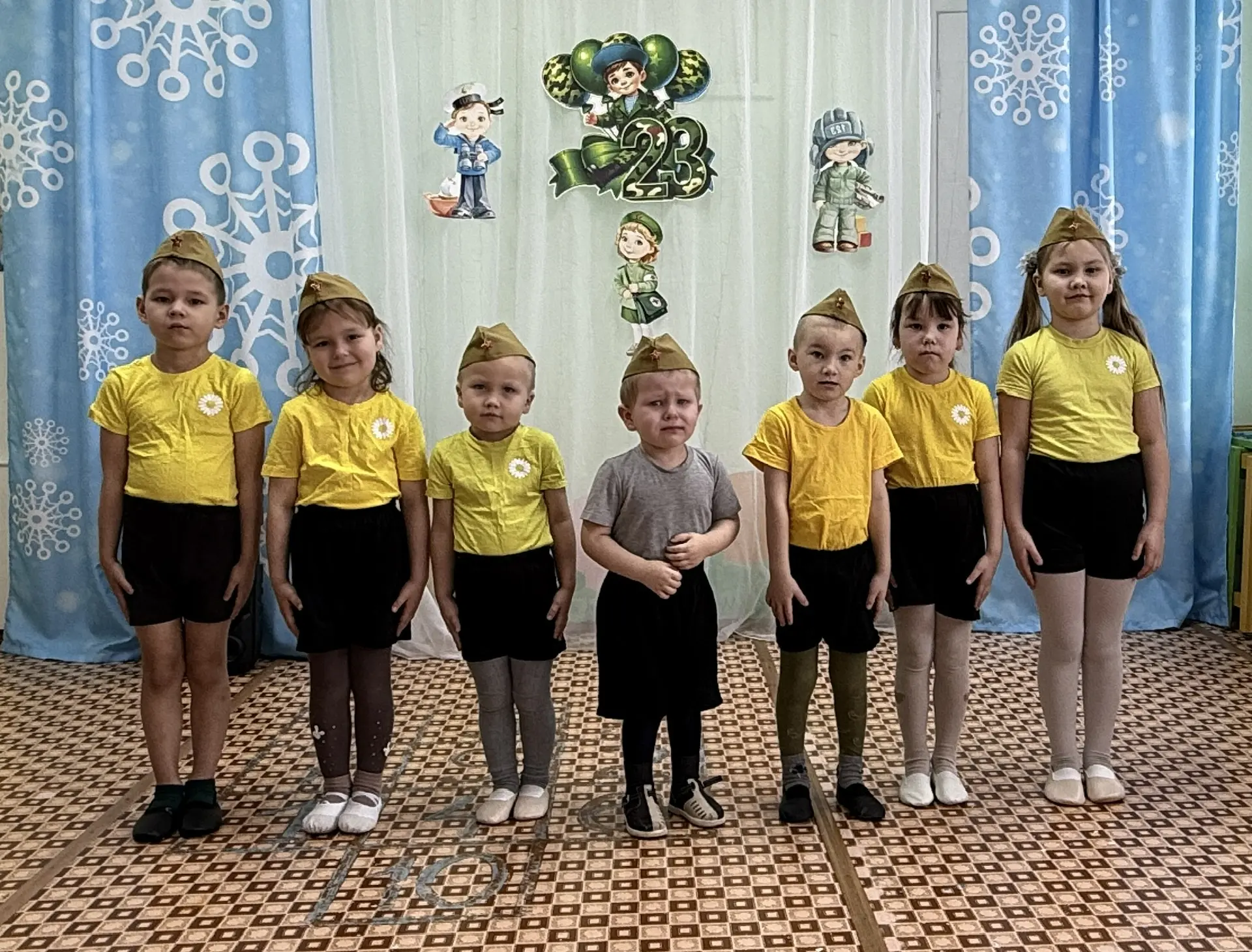 🌟 23 февраля в нашем детском саду! 🌟