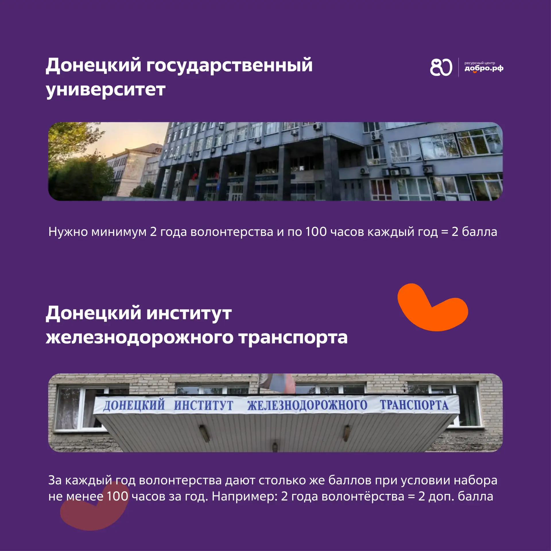 🔥 Поступаешь в вуз в ДНР? Добровольчество может стать твоим дополнительным преимуществом!

Волонтер