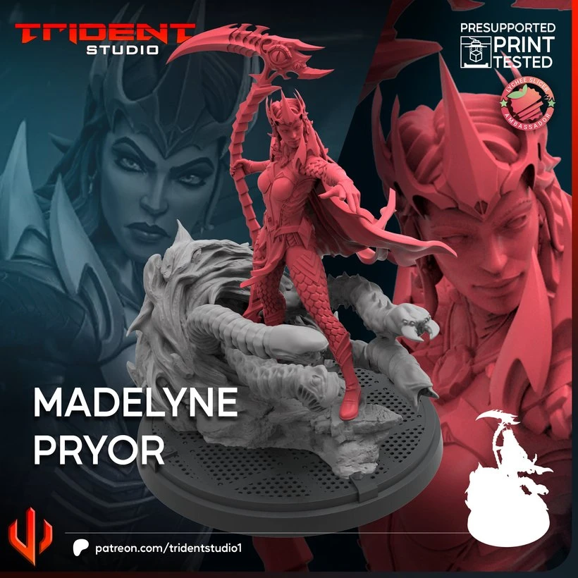 В апрельский релиз студии Trident Studio вошли высокодетализированные STL-модели, включ...