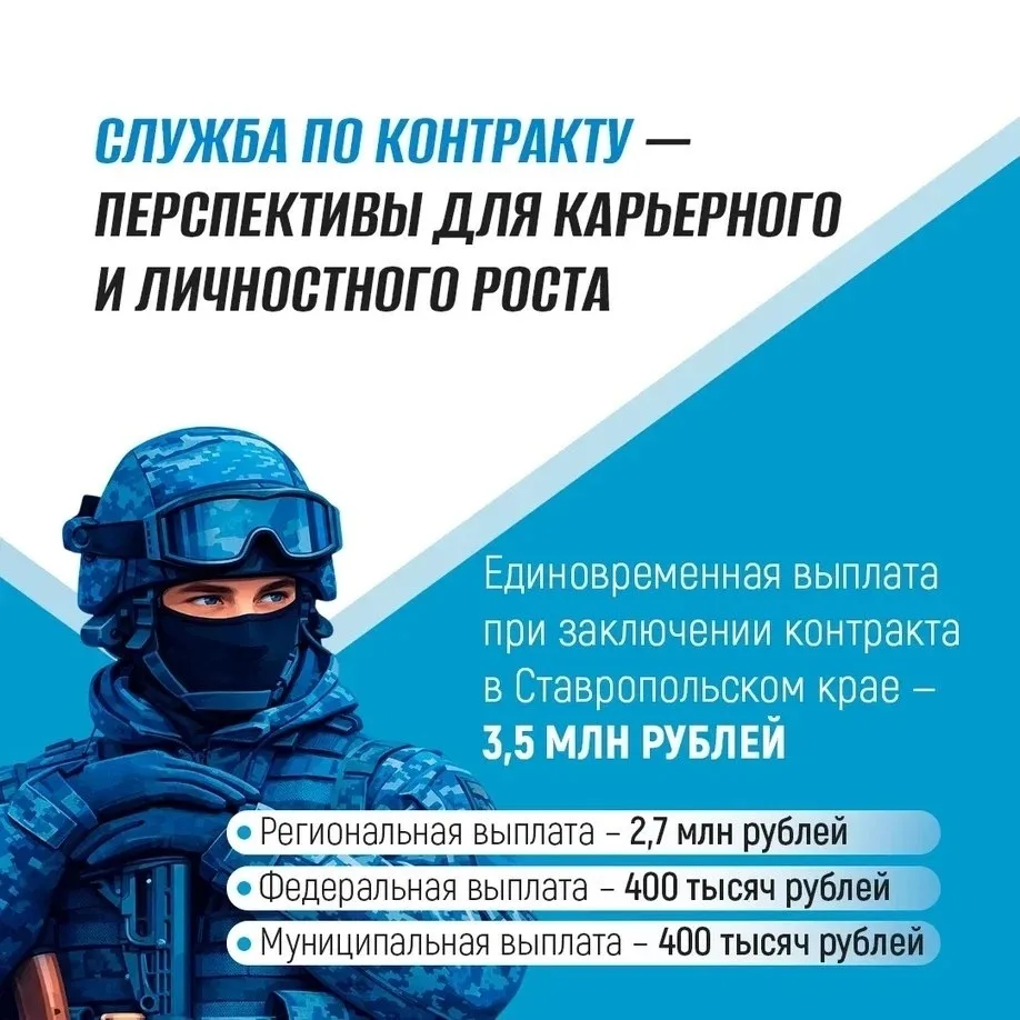 Служба по контракту – возможность стать частью сильной команды💪🏻