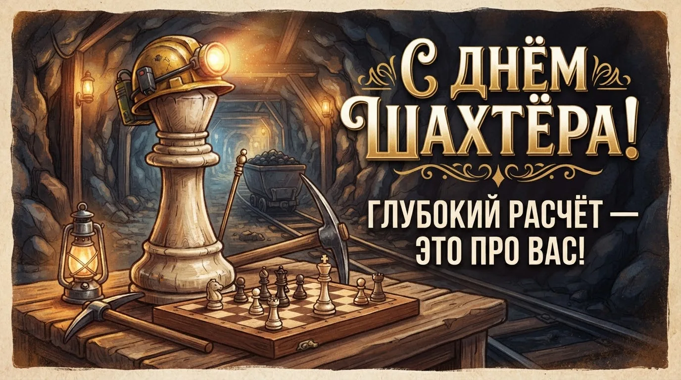 ⛏️ С Днём шахтёра, друзья!