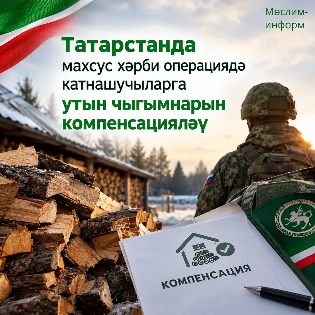 МХОда катнашучыларның гаиләләренә ярдәмнең тагын бер төре каралган. Утын сатып алуга то...