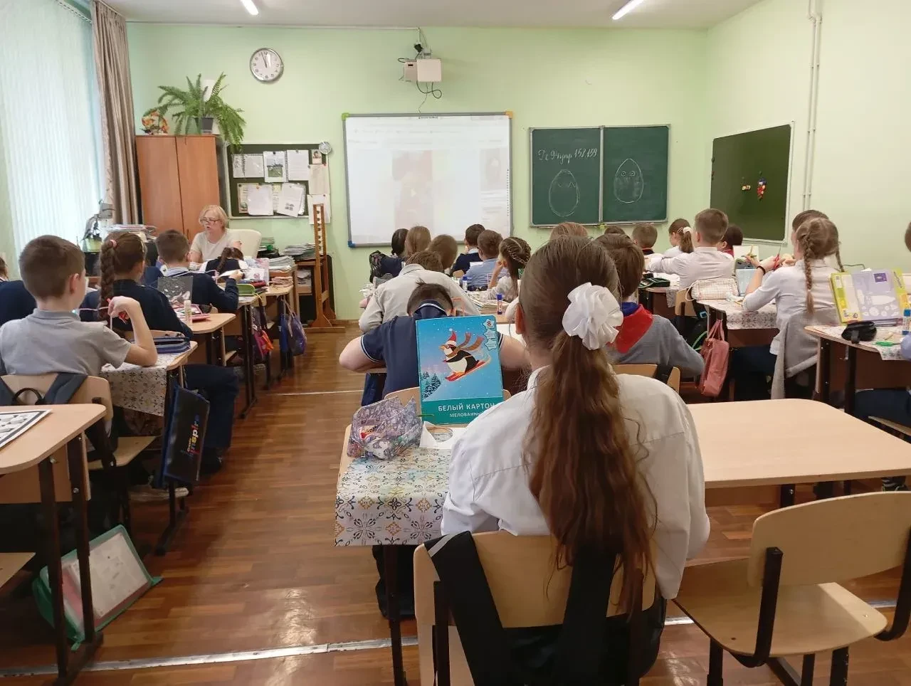 🇷🇺🦅В праздничную пасхальную неделю юные участники проекта 🇷🇺«Орлята России»  3 класса, классный руко
