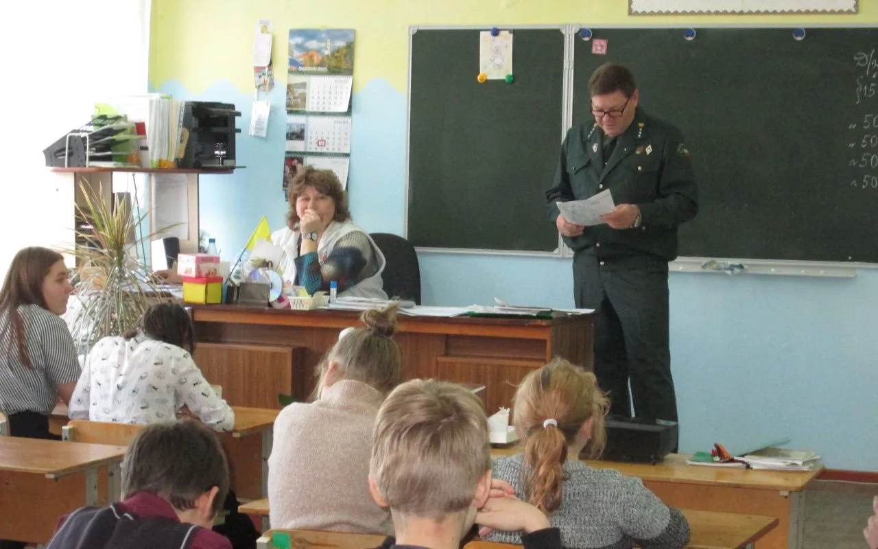 💥В 7 классе прошёл увлекательный классный час.