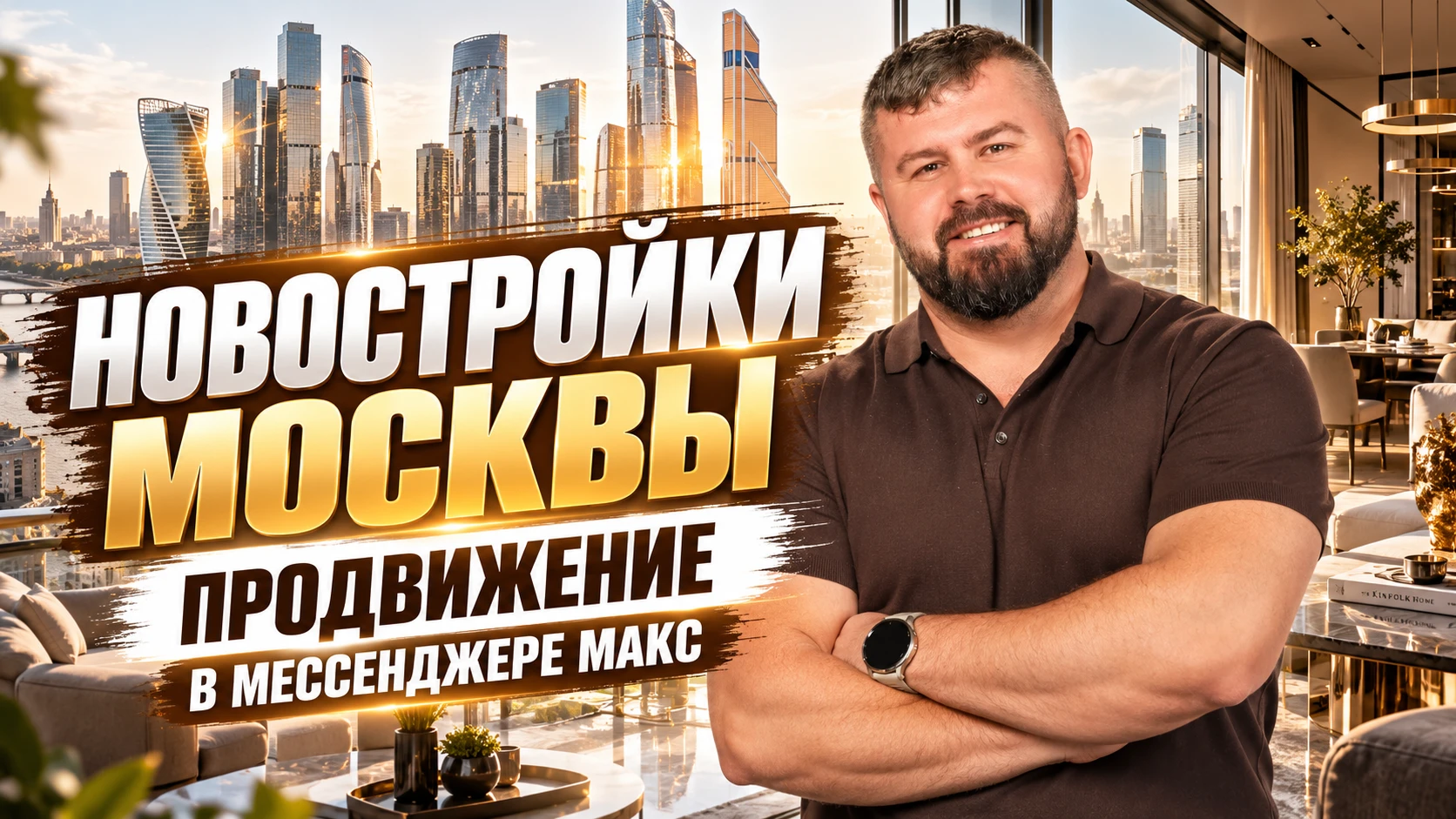 Продвигаю канал по недвижимости Москвы в мессенджере Макс