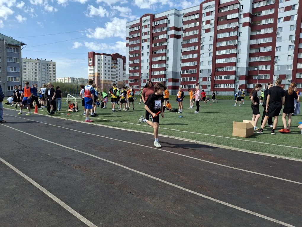 Наши ребята на муниципальном этапе "Президентских состязаний" 💪