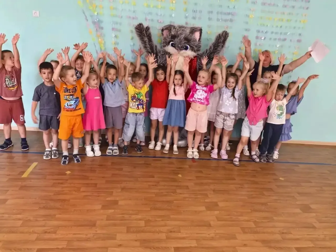 В МОУ «СОШ №64» детский сад «Галактика» 07.07.2026 г.  В рамках празднования Дня Семьи, Любви и верн