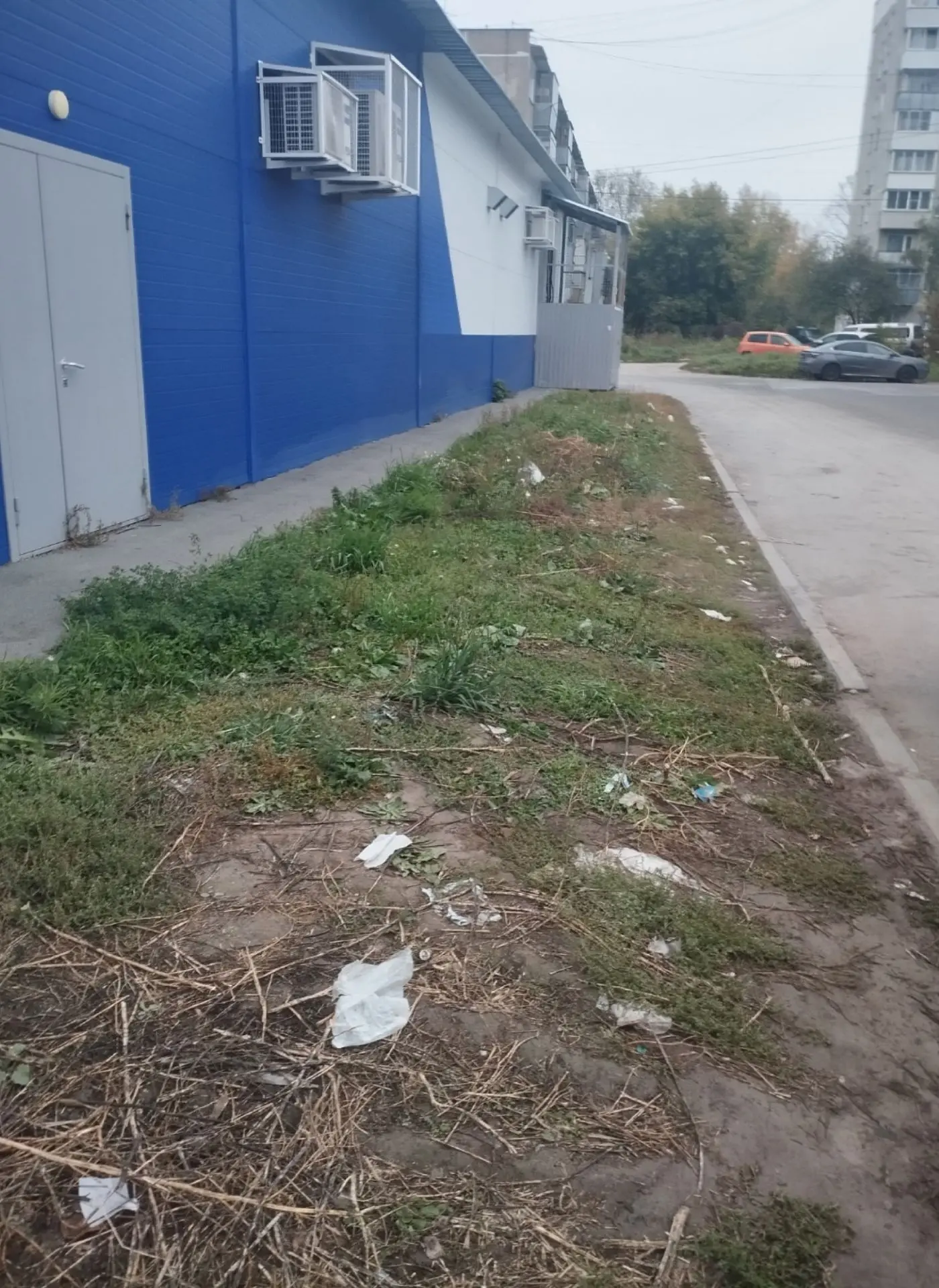 🟨🟥🟦 Разруха в головах: площадки вокруг супермаркетов Бердска превращаются в стихийны...