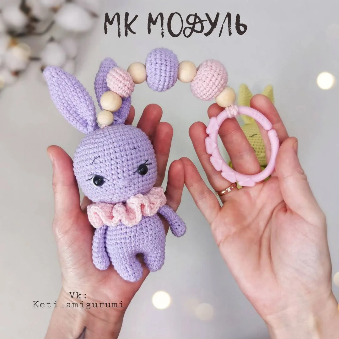 🐰 Зайка описание.
Автор : Катерина Крикун.

Мы вконтакте | Вяжем игрушки  🧶