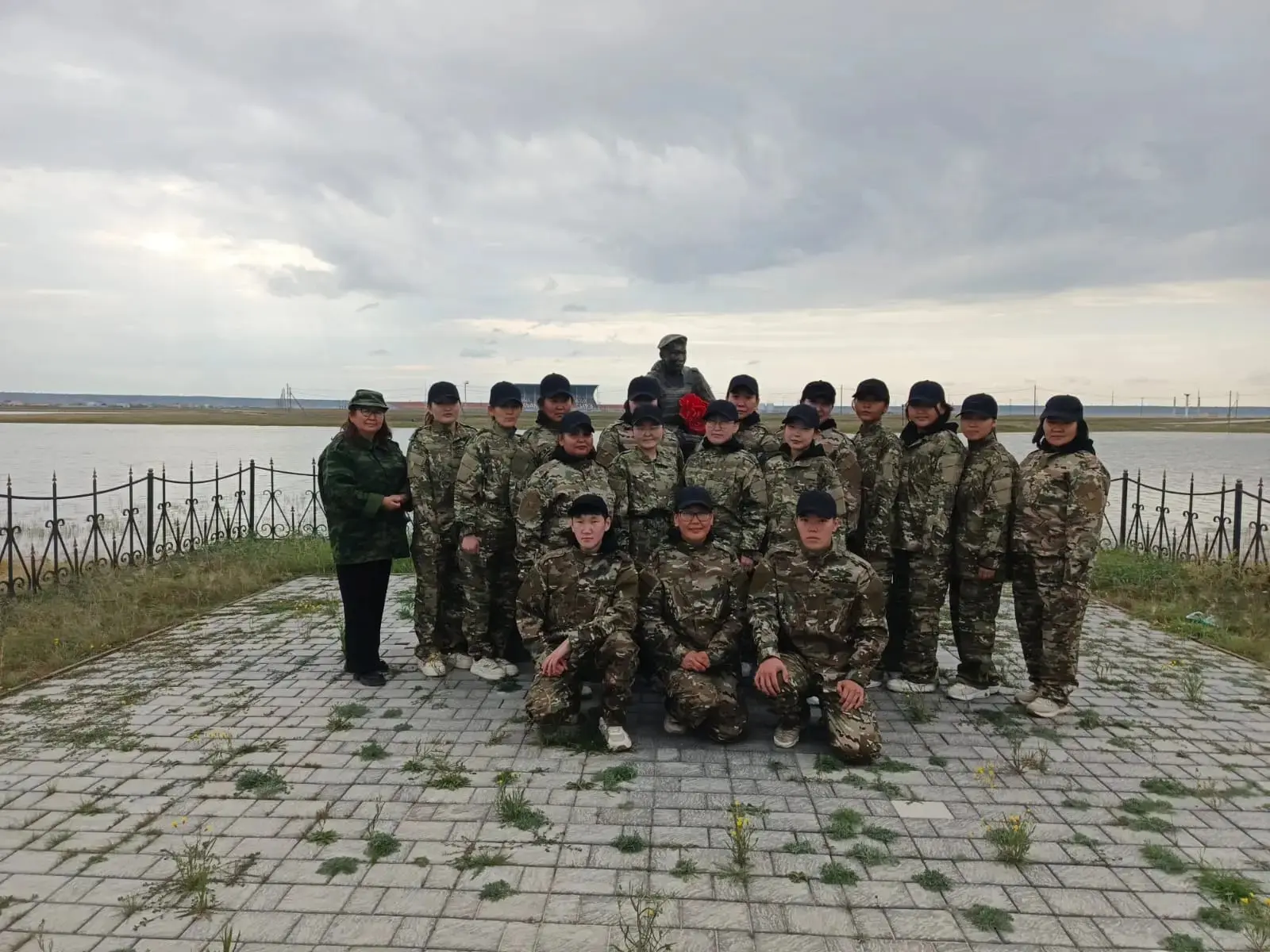 Сегодня был Патриотический час у студентов ЯМК отделения с.Борогонцы ЛД-26 Б