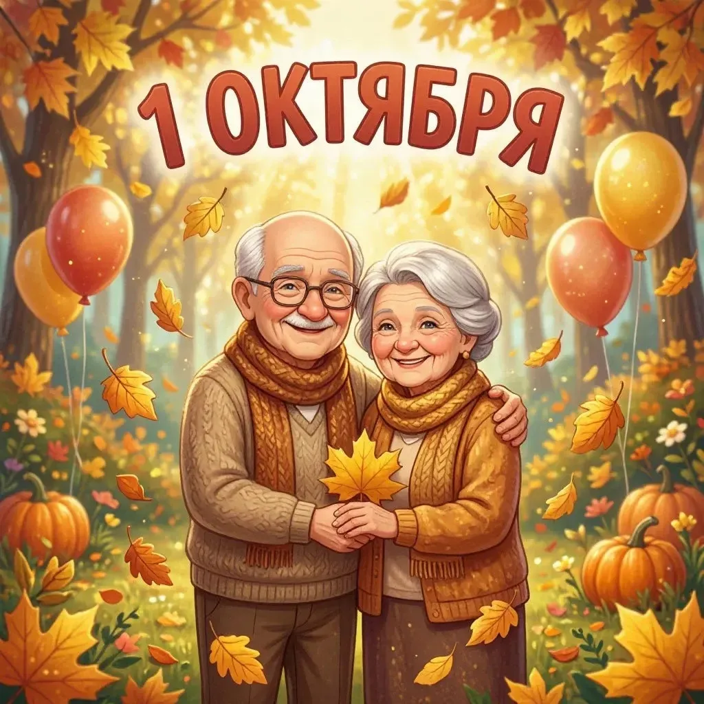 🎉 С Днём пожилого человека, дорогие наши бабушки и дедушки! 🎉