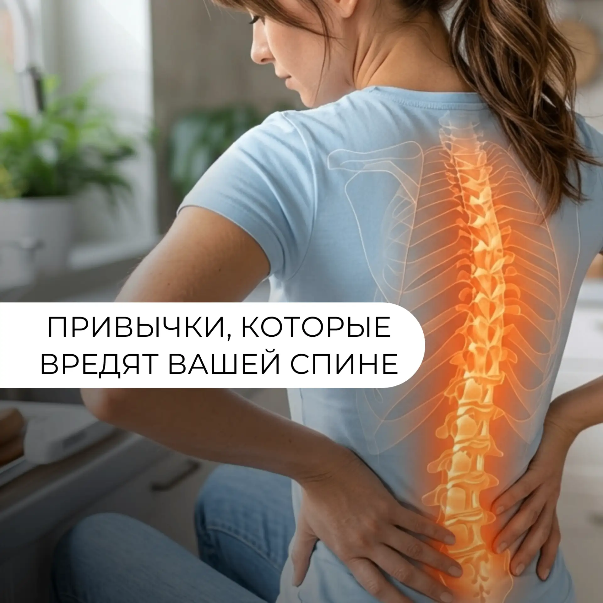 5 ежедневных привычек, которые тихо убивают здоровье спины😣