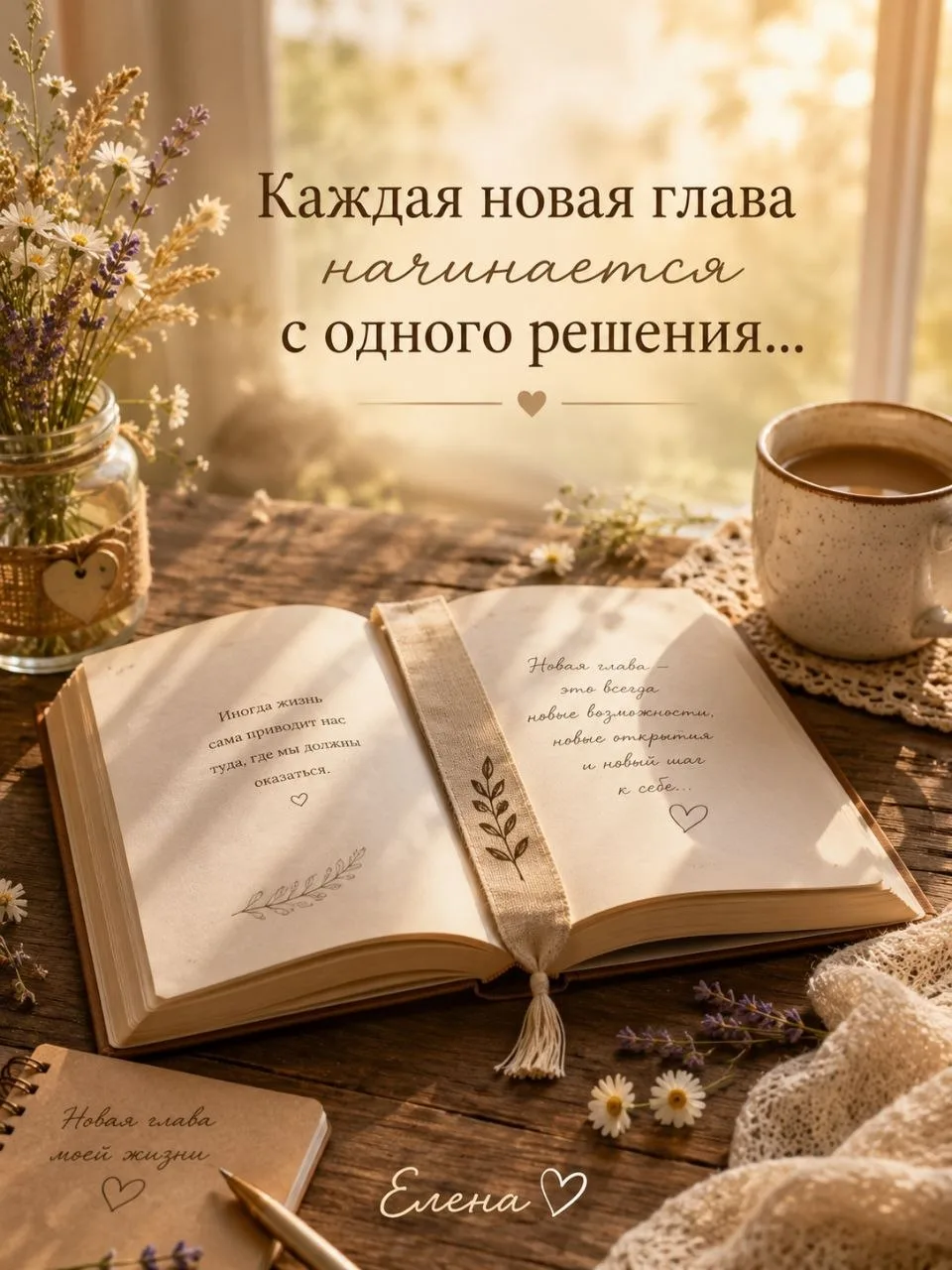 ✨ Иногда жизнь сама приводит нас туда, где мы должны оказаться.