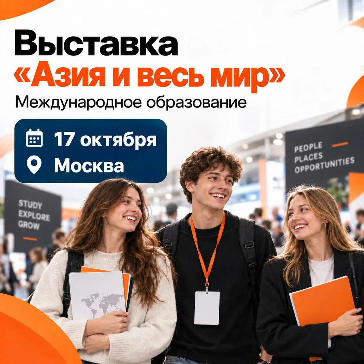 Думаете об учебе ребенка за рубежом? Ждем 17 октября