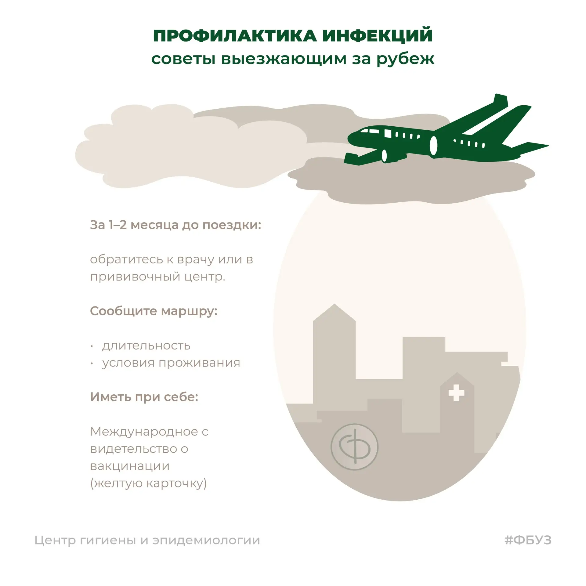 Профилактика инфекций: важные советы выезжающим за рубеж ✈️🛡️🌍

Планируете поездку за границу? Кро