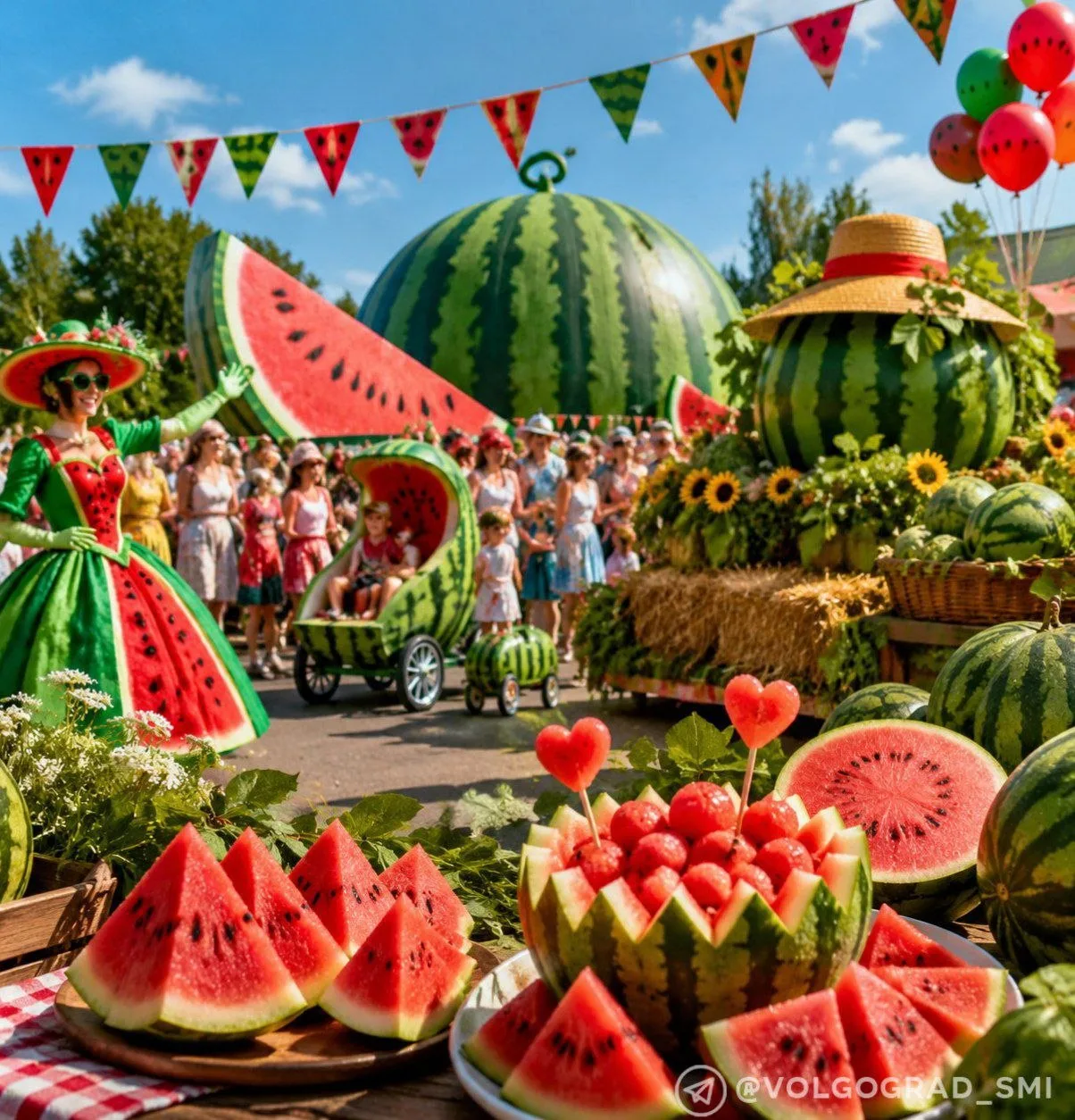 🍉 Арбузный фестиваль пройдет в Камышине