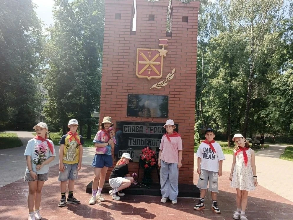 9 июня 2026г. Ребята из 1 отряда лагеря дневного пребывания "Веселые ребята" 🧒👶(воспи...