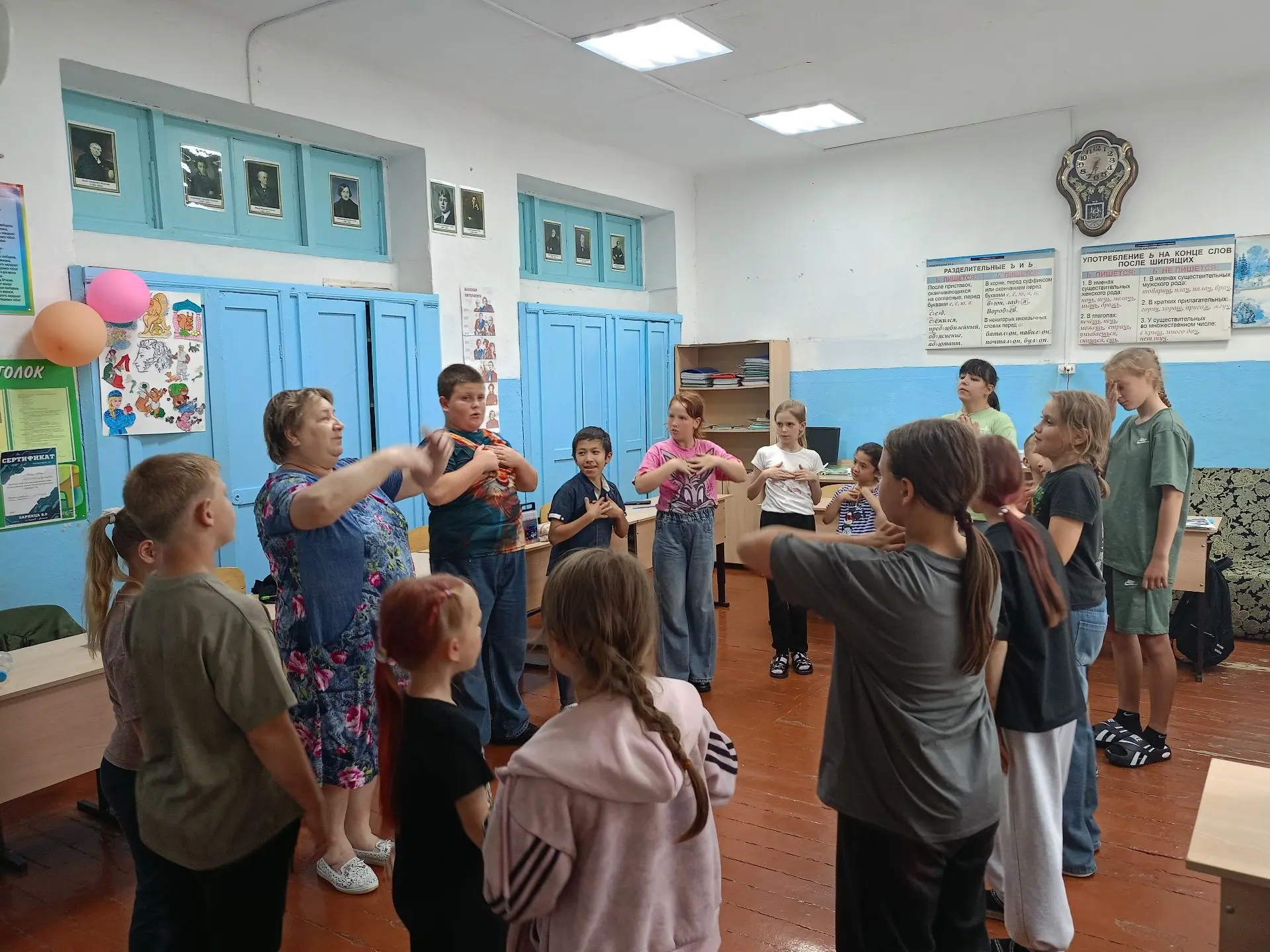 🌟 Двенадцатый день в пришкольном лагере "Орлёнок"! 🌟Сегодня наши юные орлята начали день с бодрой 