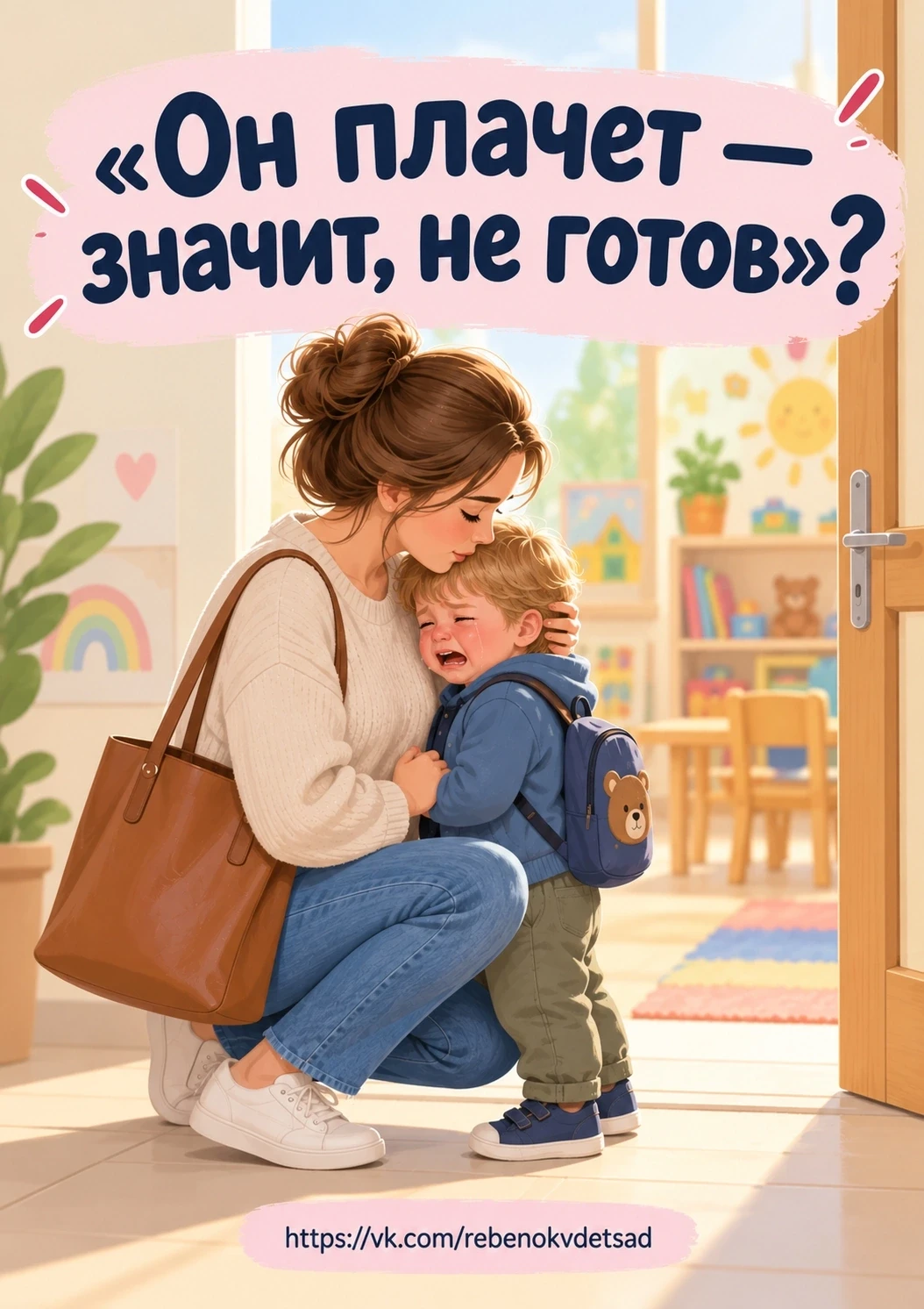 «Он плачет — значит, не готов»?