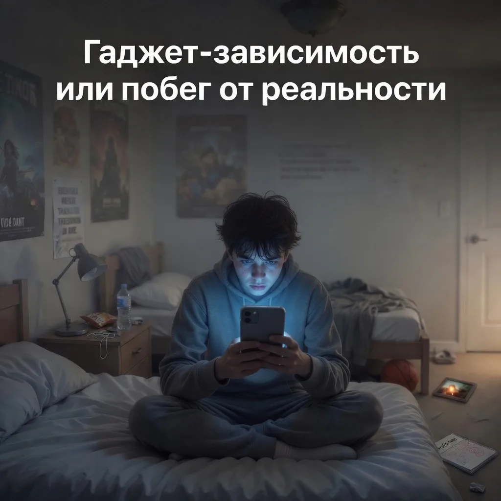 📱 Гаджет-зависимость или побег от реальности: почему «забрать телефон» не работает