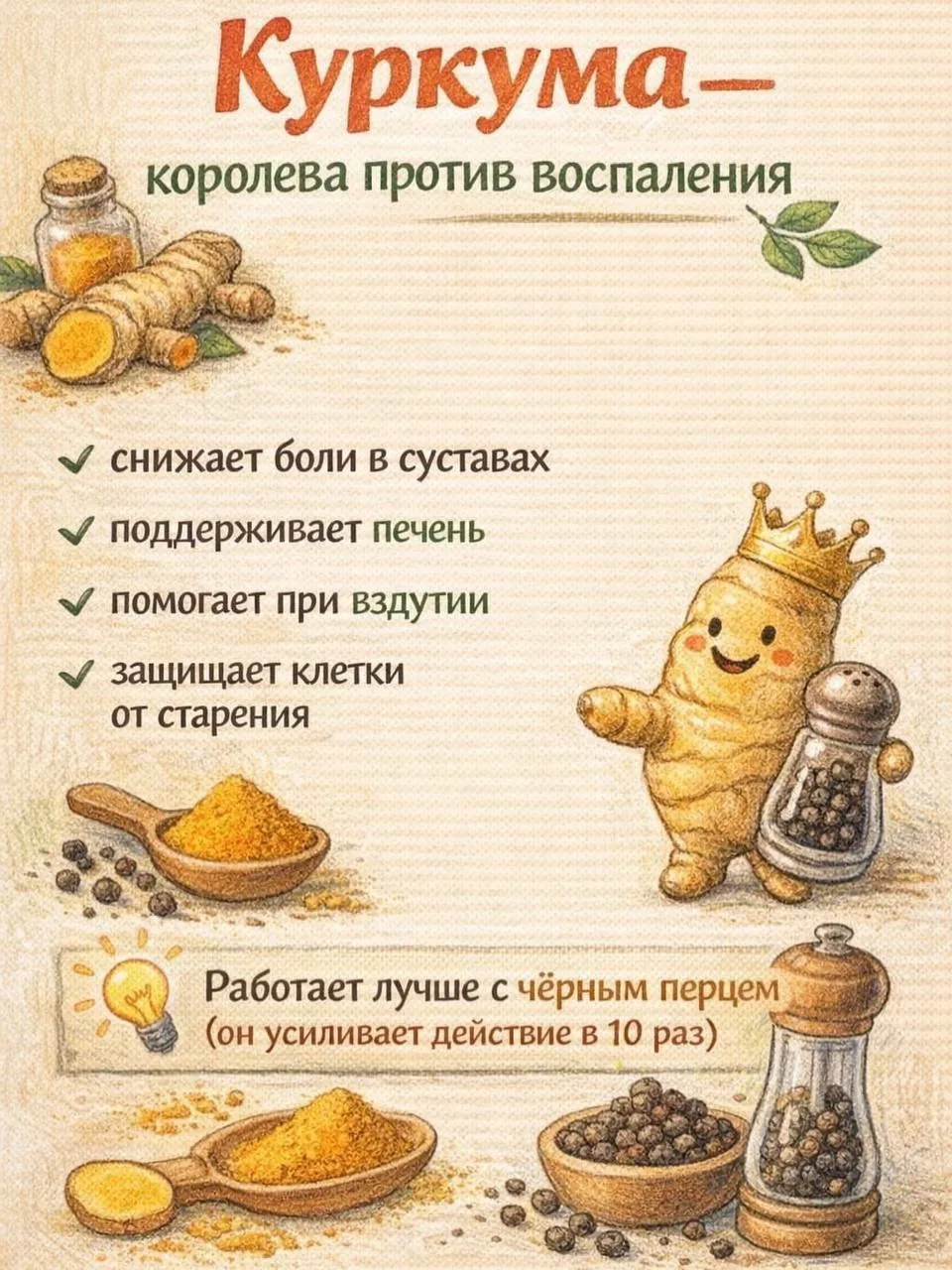 Чем полезна куркума 💛


Правила Хорошего Дома