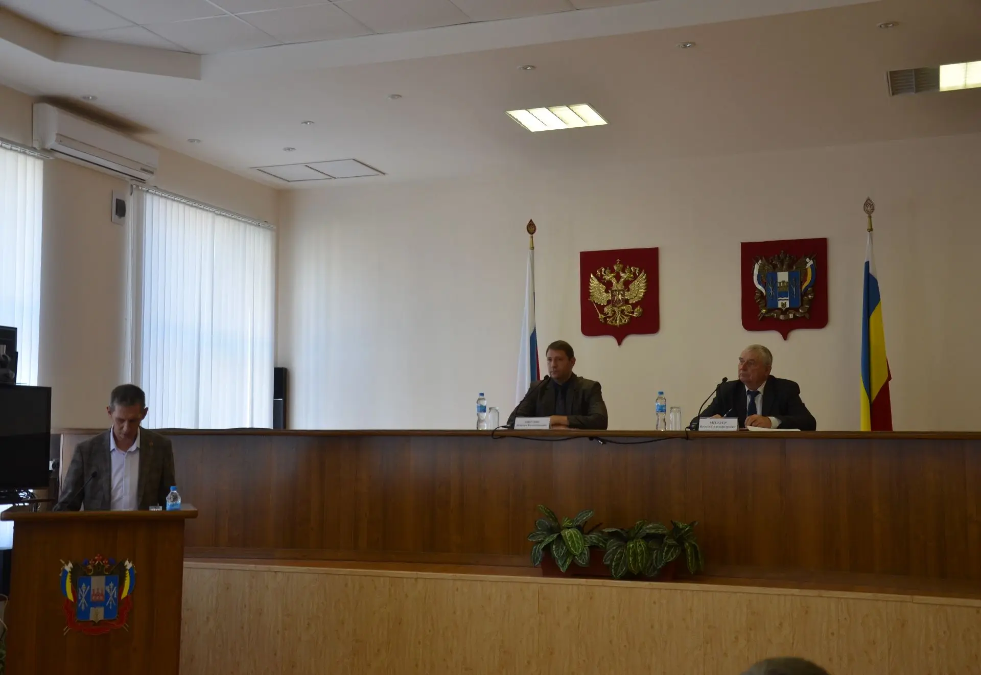 Сегодня принял участие в заседании Собрания депутатов Боковского района, которое провёл...