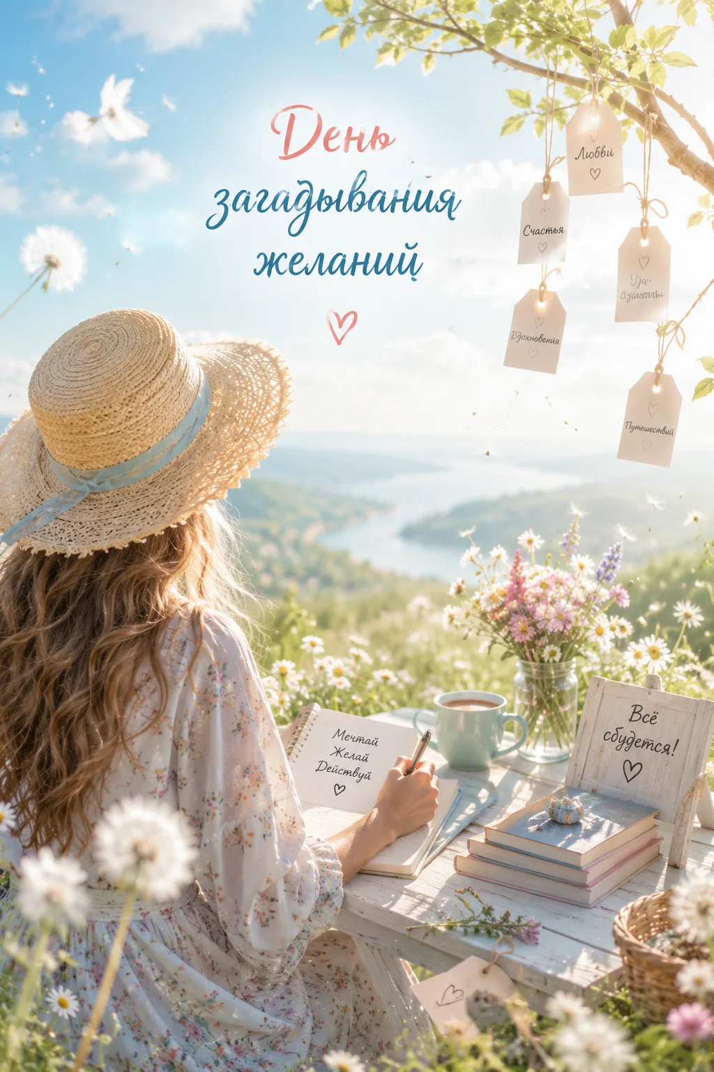✨ Доброе утро!

Сегодня — День загадывания желаний. Это отличный повод на минуту остановиться, присл