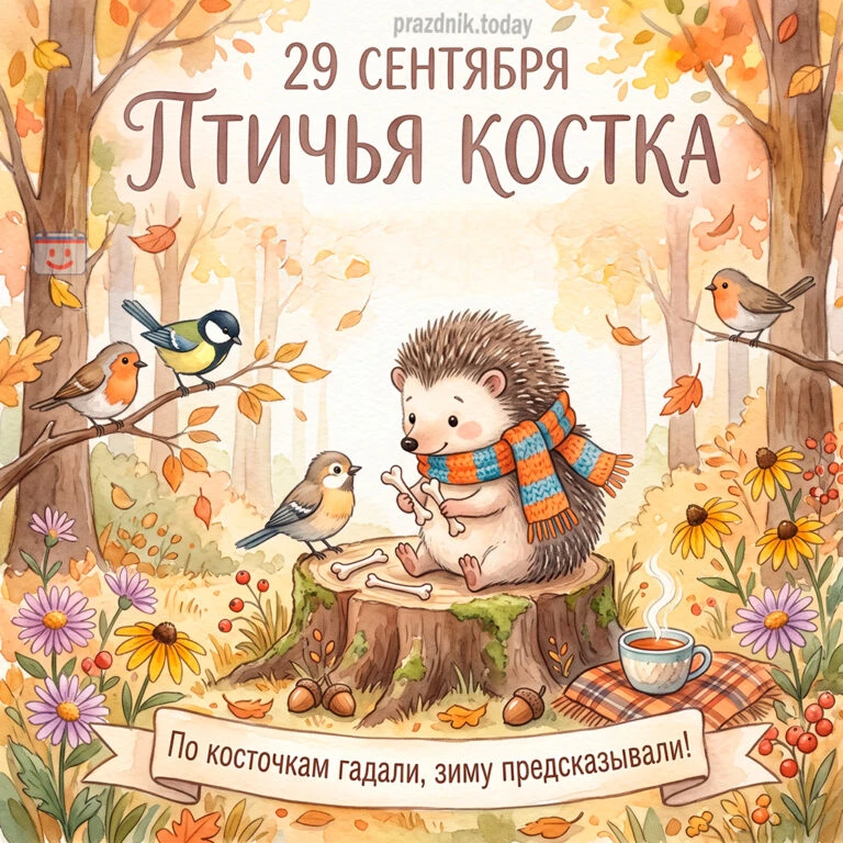 Когда-то прогноз на зиму искали не в приложении, а… в птичьей косточке. 🦆
