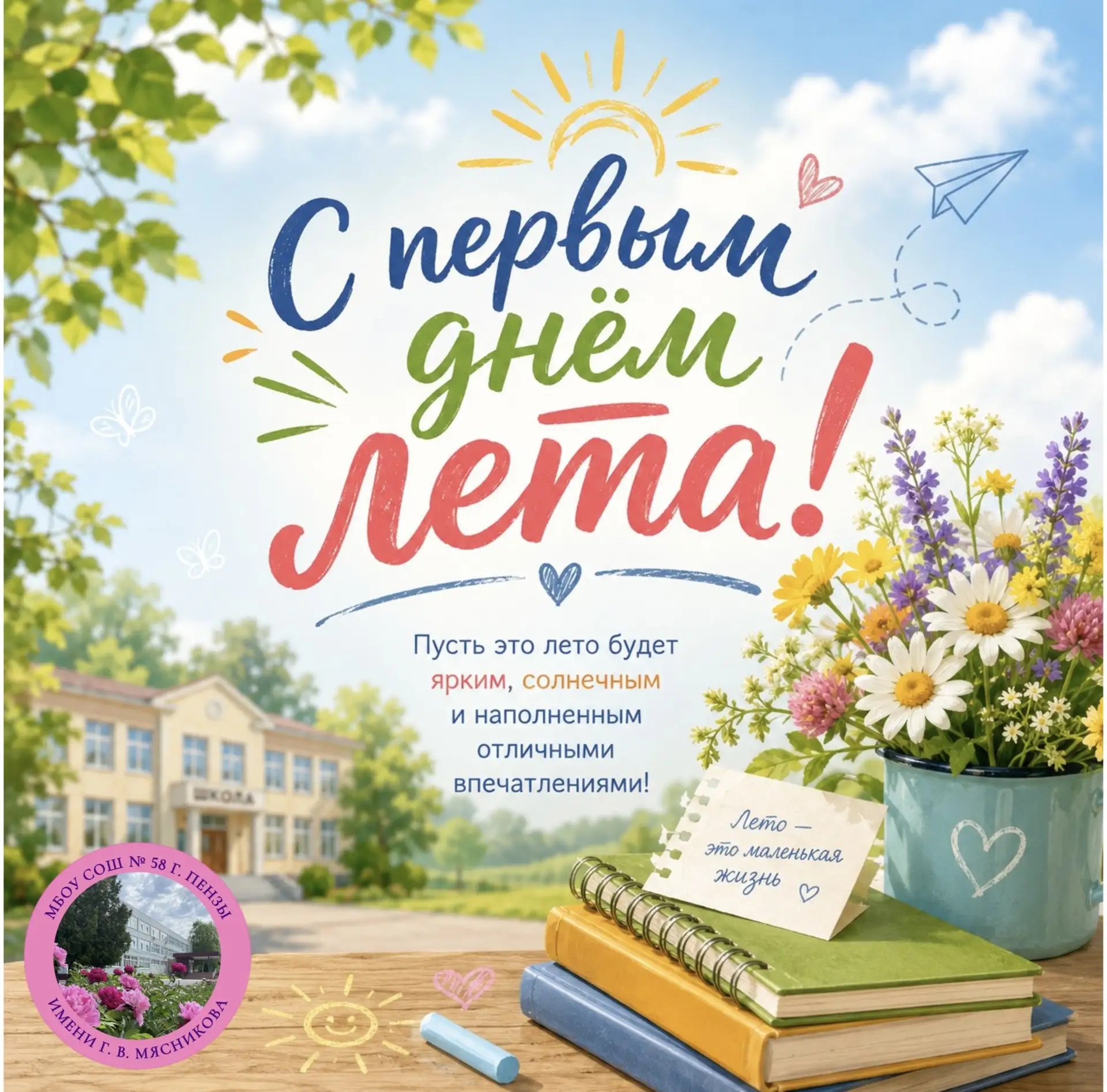 На календаре - 1 июня!😎