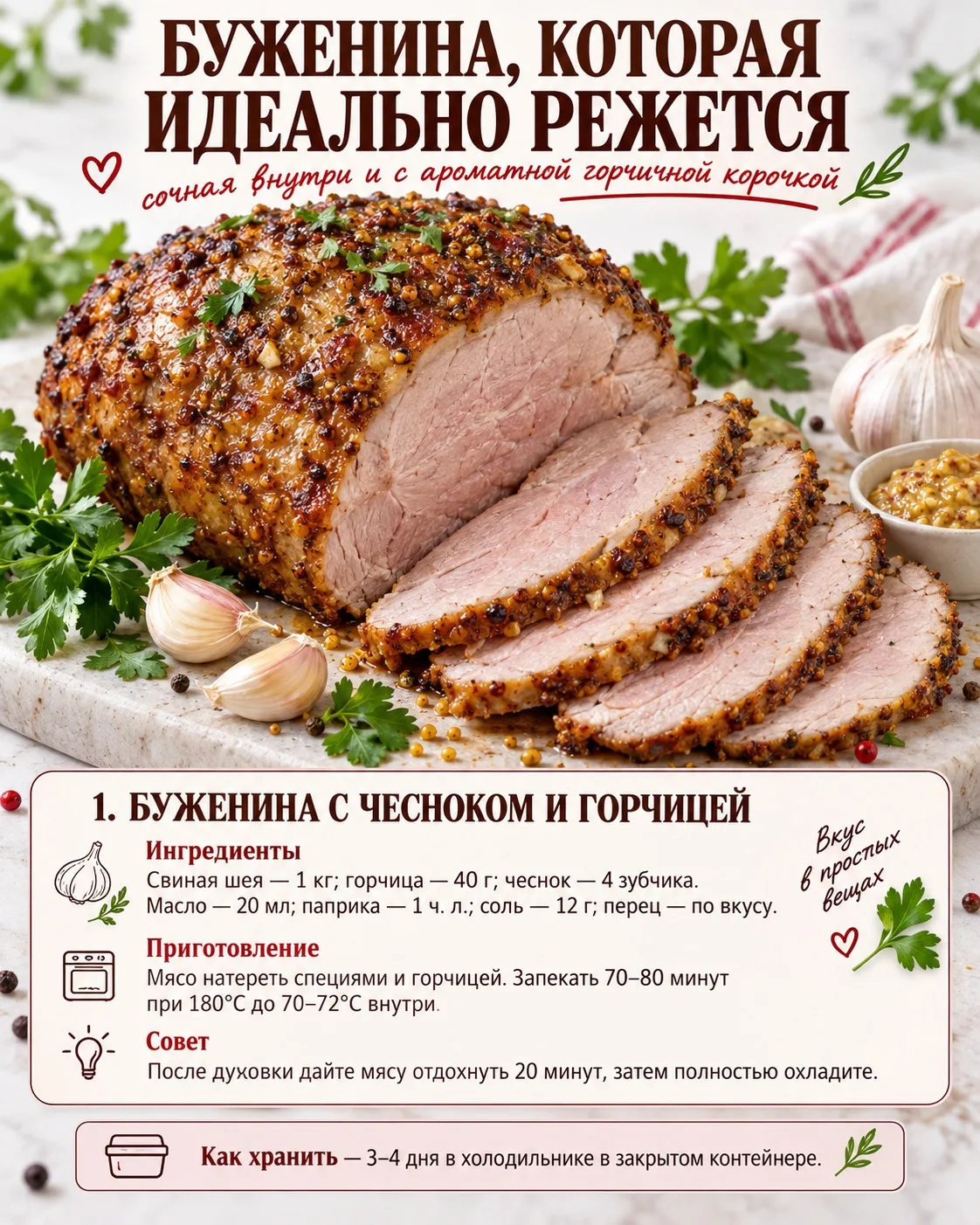 ЗАПЕЧЁННОЕ МЯСО ДЛЯ БУТЕРБРОДОВ И ЗАВТРАКОВ ❤️
