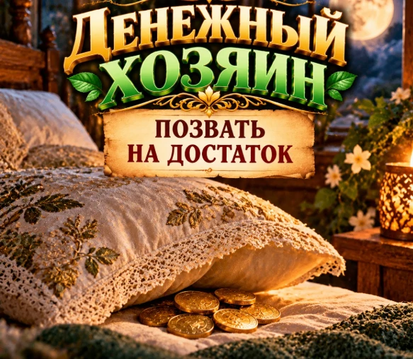 🛏✨ ДЕНЕЖНЫЙ ХОЗЯИН — НА ДОСТАТОК В ДОМЕ 💰🏡