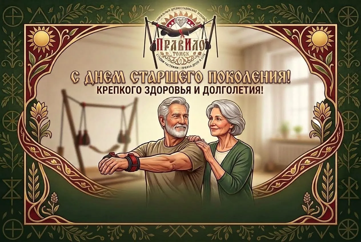 С Днём старшего поколения! 🌿