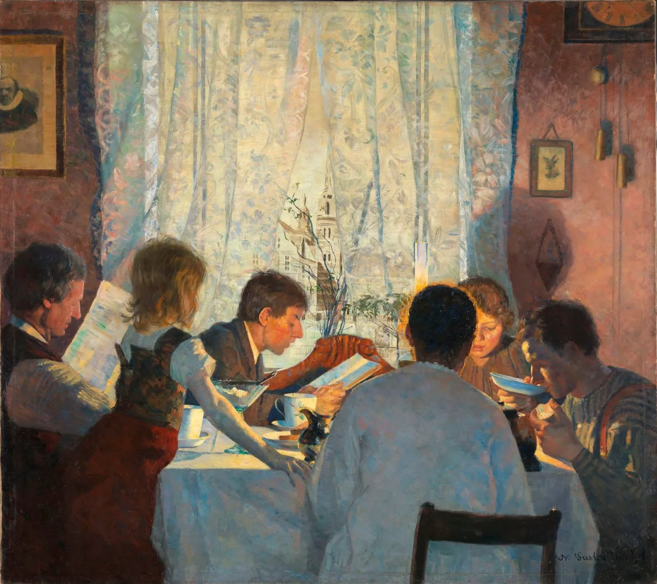 #утренняя_картина 

Густав Венцель (1859-1927) 
Утреннее настроение (1885)

#ЦитатаДня

«Нужно немно