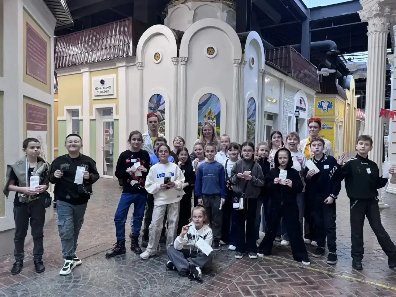 КОСМИЧЕСКОЕ ПРИКЛЮЧЕНИЕ 3 «Б» КЛАССА В МАСТЕРСЛАВЛЕ!   Ребята 3 «Б» класса вчера посетили Мастерслав