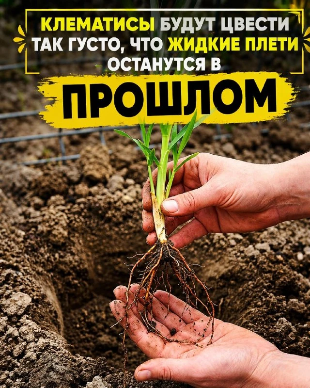 КЛЕМАТИСЫ БУДУТ ЦВЕСТИ ТАК ГУСТО, ЧТО ЖИДКИЕ ПЛЕТИ ОСТАНУТСЯ В ПРОШЛОМ
Я сама долго смотрела на клем