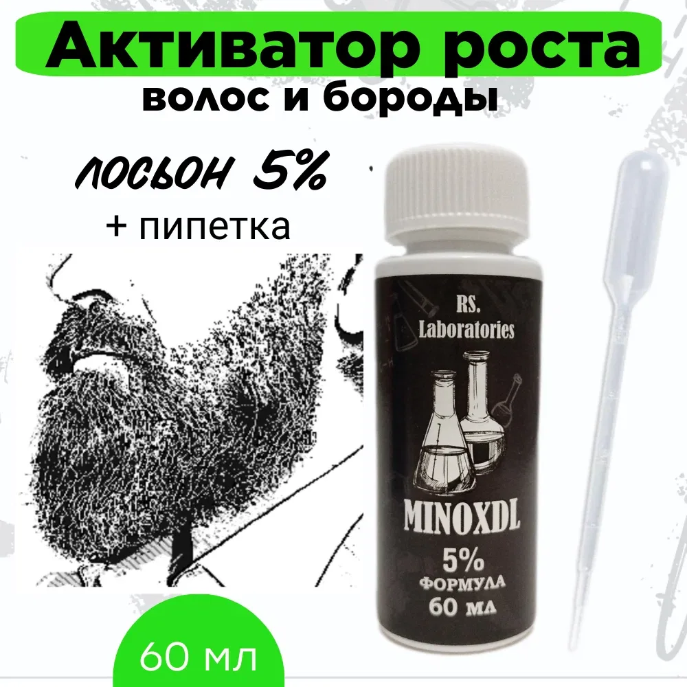 Жидкие волосы, пустые бока, и зеркало не радует? 😤MINOXDL 5% — для роста волос и бород...
