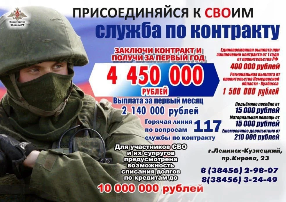 🇷🇺 Служба по контракту – выбор сильных!