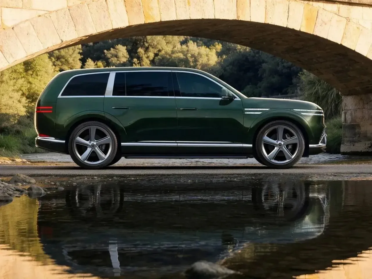 Genesis представила GV90 — роскошный электрокроссовер, который может составить конкурен...