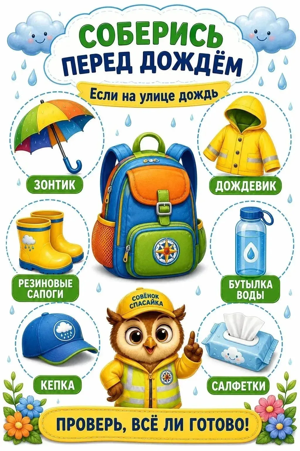 Если дождь или гроза ⚡ на улице