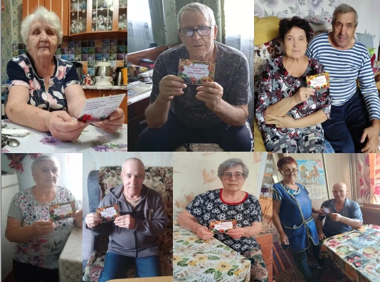 Социальные работники отделения социального обслуживания на дому граждан пожилого возрас...