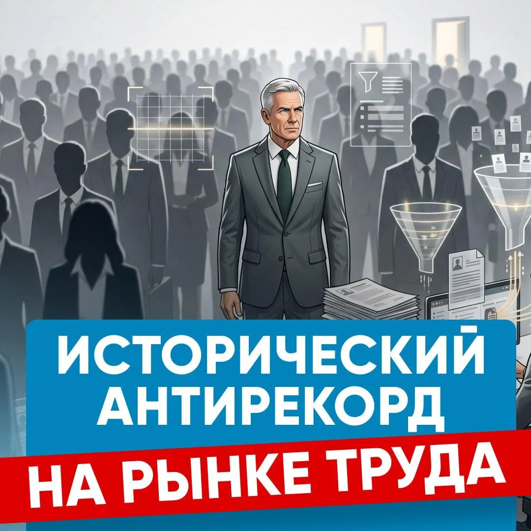 😱 ИСТОРИЧЕСКИЙ АНТИРЕКОРД НА РЫНКЕ ТРУДА ЗА 8 ЛЕТ

Рекрутеры получают по 1000+ откликов на одну вак