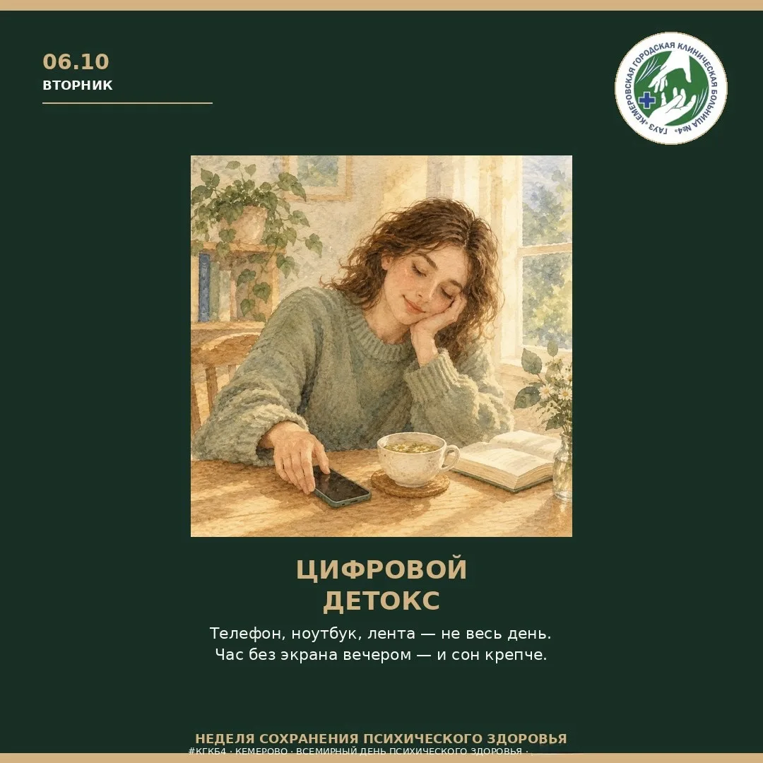 Лента новостей не должна быть последним, что вы видите перед сном.