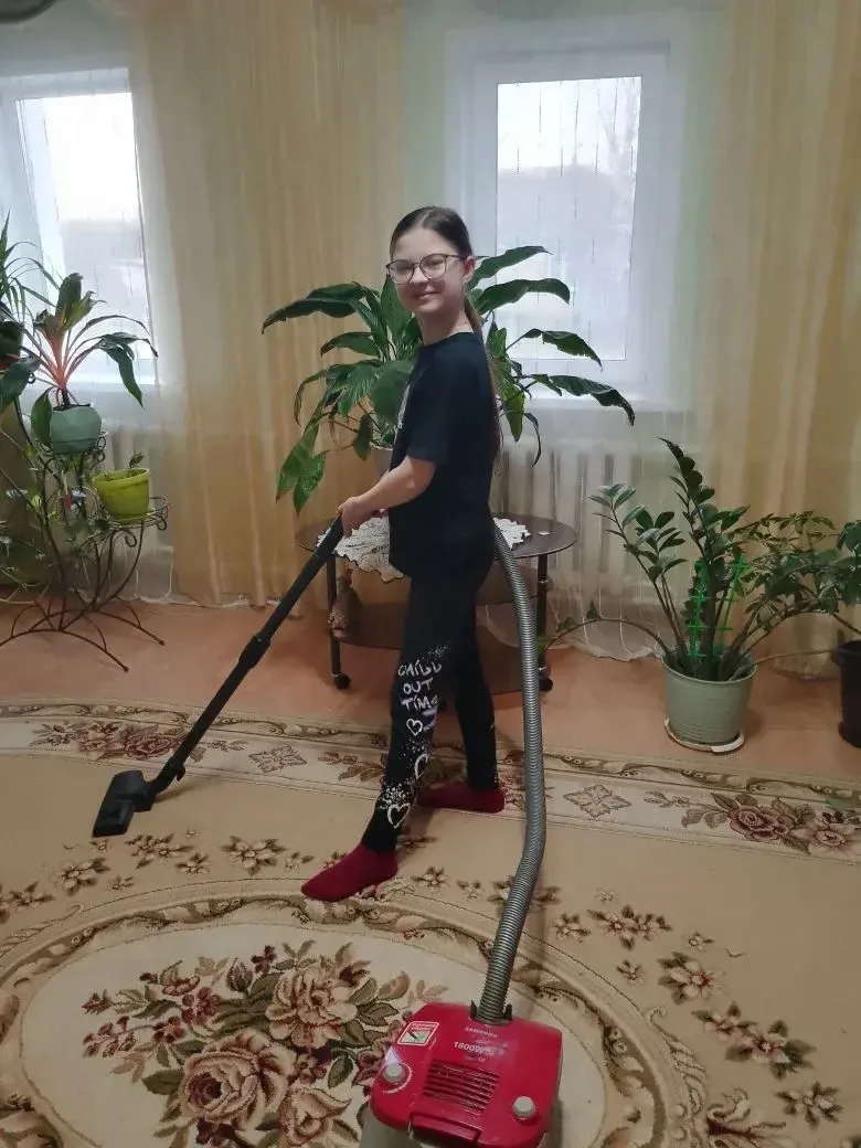 Ученица 4 класса Кудрина Таисия приняла участие в акции «Неделя семейных добрых дел»