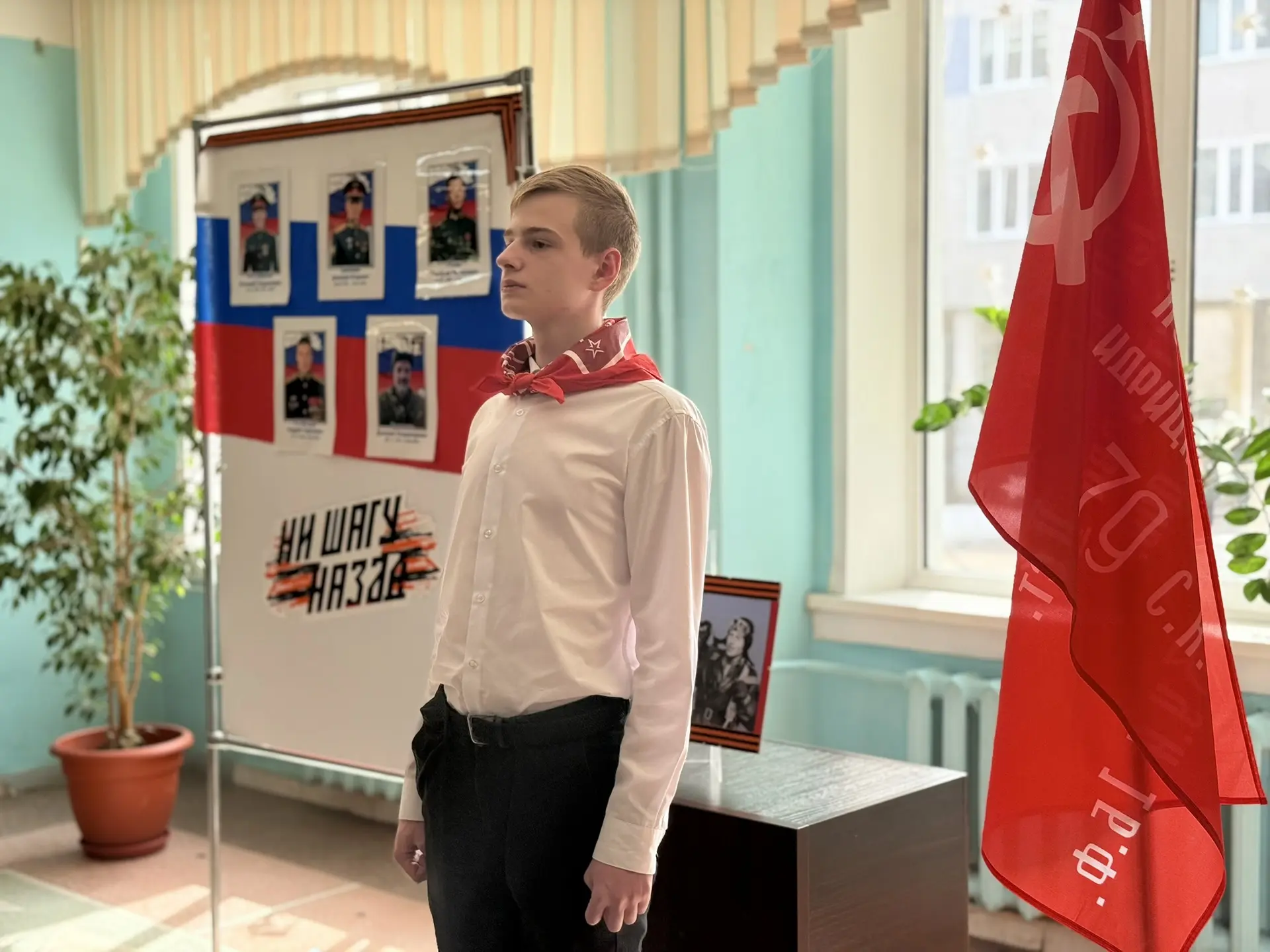🎉 Три дня поста у Знамени Победы успешно завершены!  Благодарим учащихся 10‑го и 11‑го политехническ
